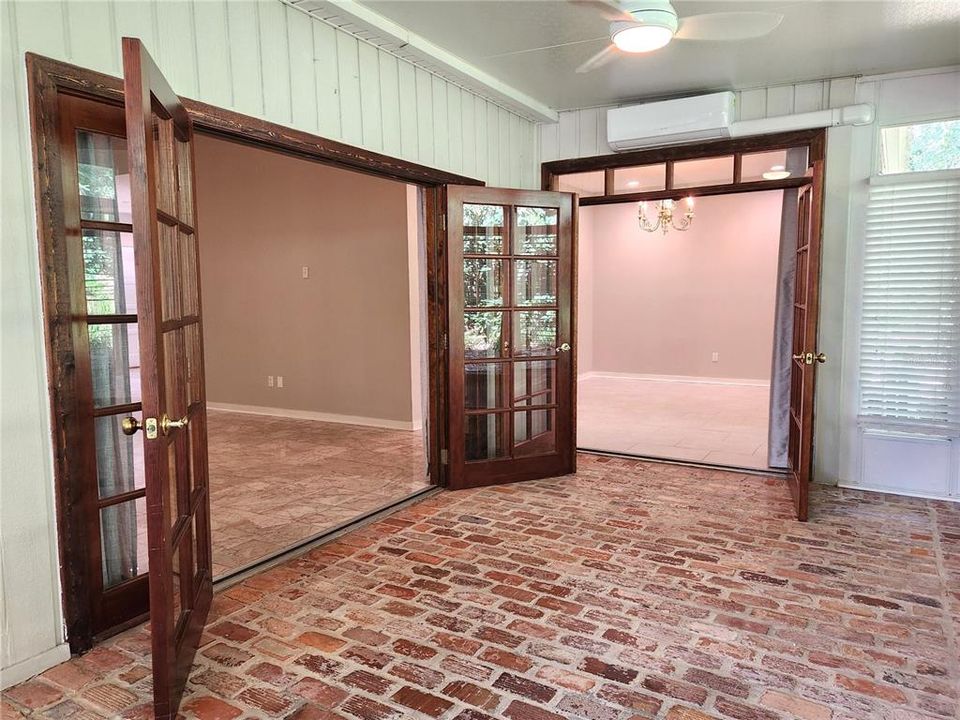 Living & Dining Room Porch Access