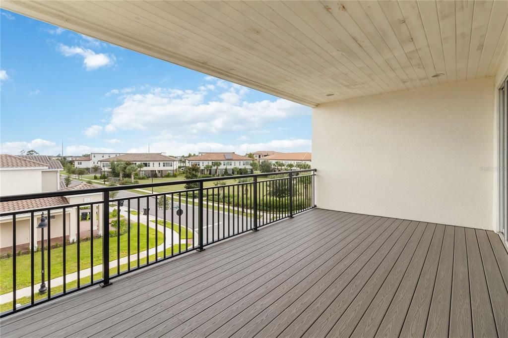 Balcony - Second Floor