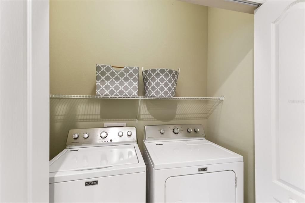 Laundry closet