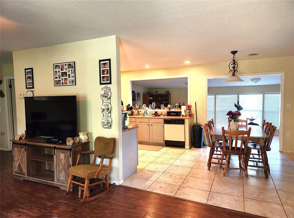 Living Room to Dining Area