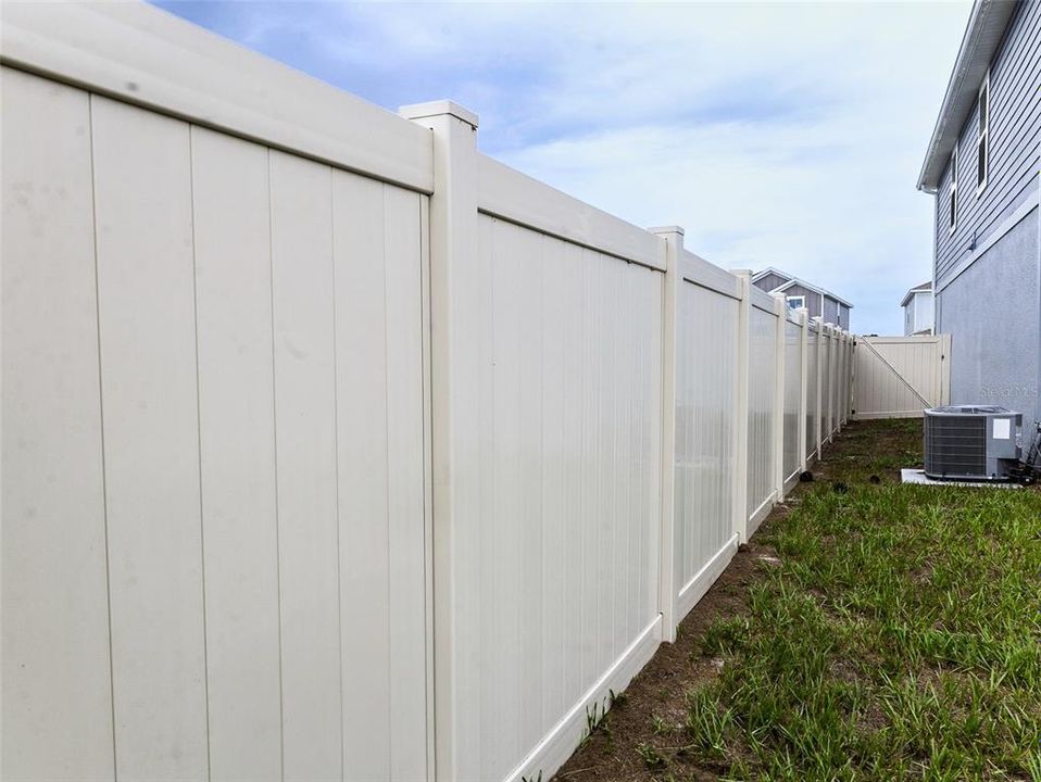 Vinyl Fence