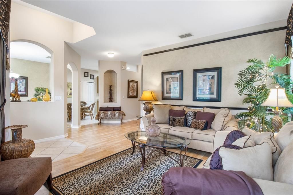 Solid Surface Flooring throughout Main Living Area