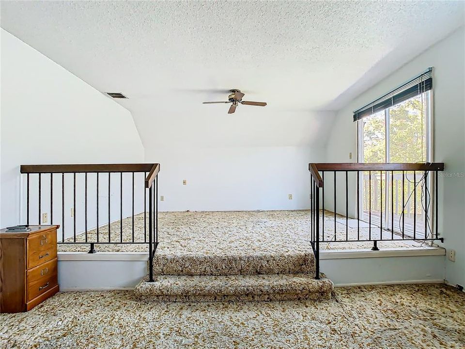 A wonderful space to have a bedroom and sitting area.