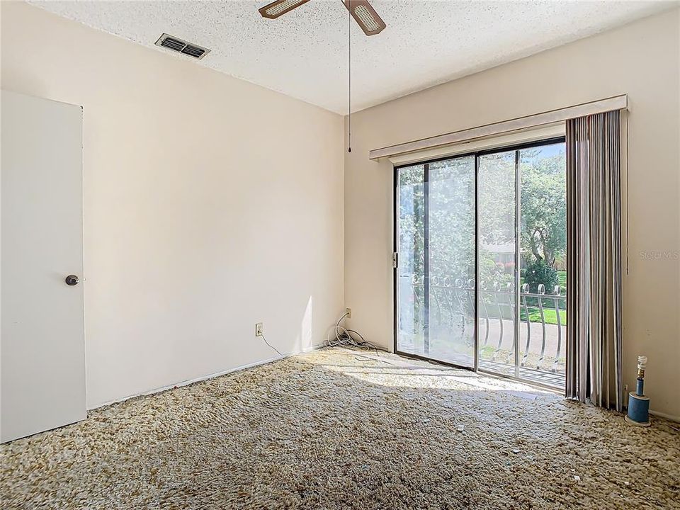 Another view of the guest bedroom that looks out to the east.