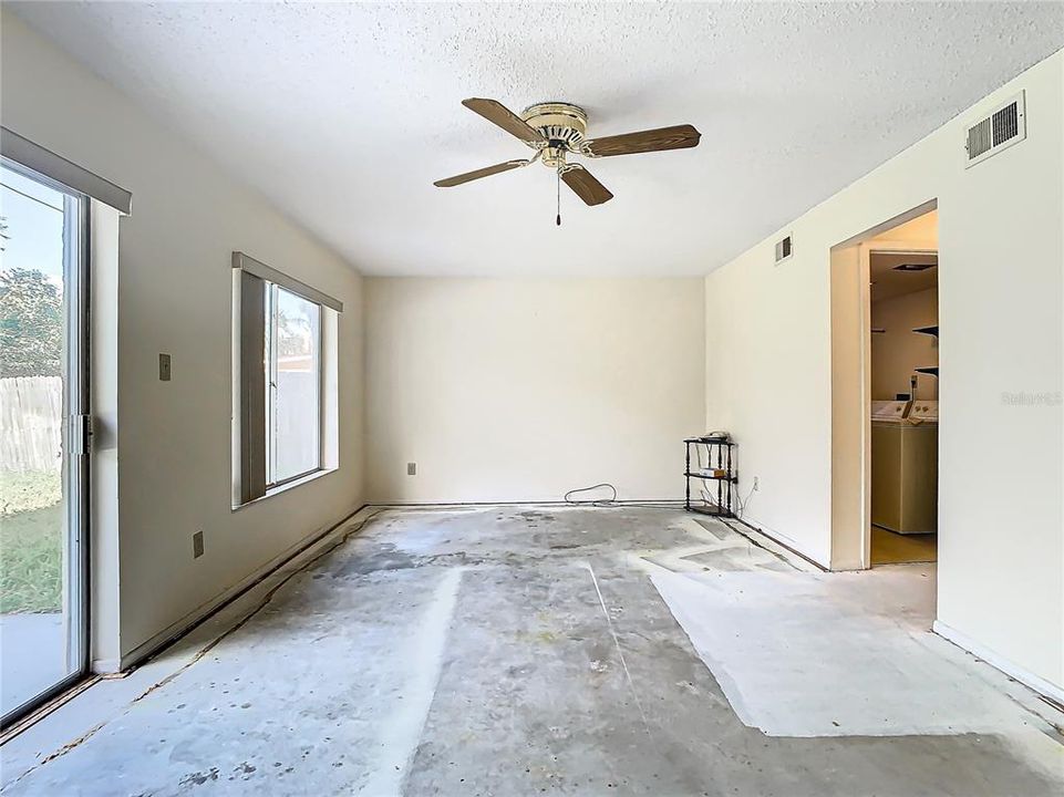 Another view of the family room.