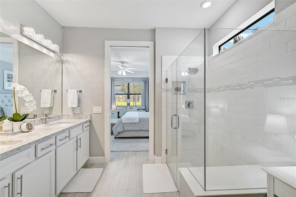 Large Walk-In Shower