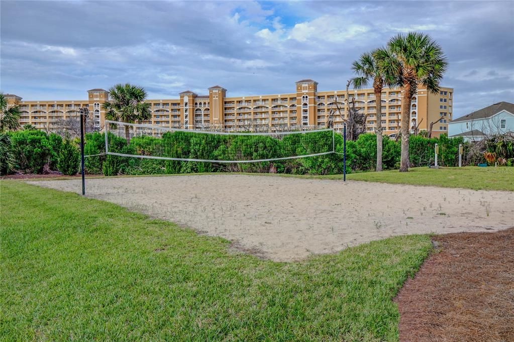 Volleyball sand court