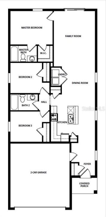 Active With Contract: $359,900 (3 beds, 2 baths, 1268 Square Feet)