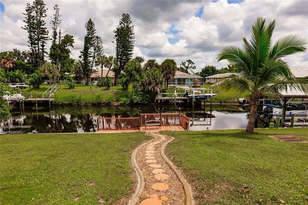 WALKWAY TO DOCK