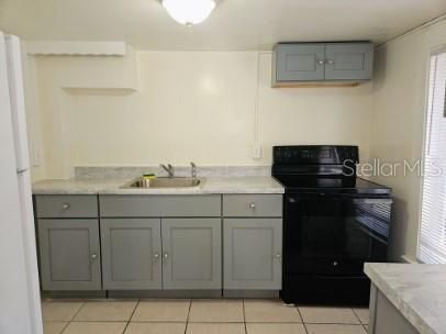 Kitchen with New Cabinets and Countertops