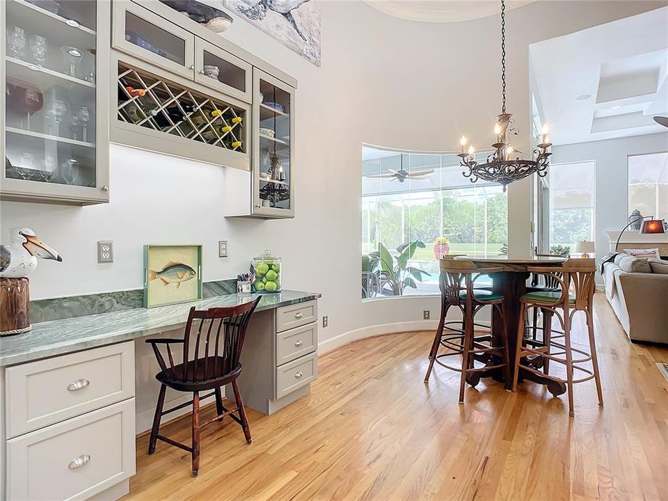 Kitchen Nook and Desk