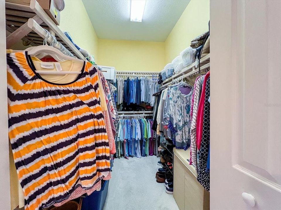 Master Walk-in Closet