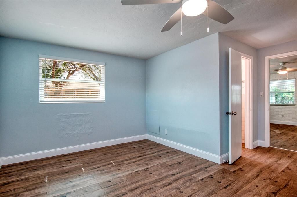 Primary Bedroom with Bath Door