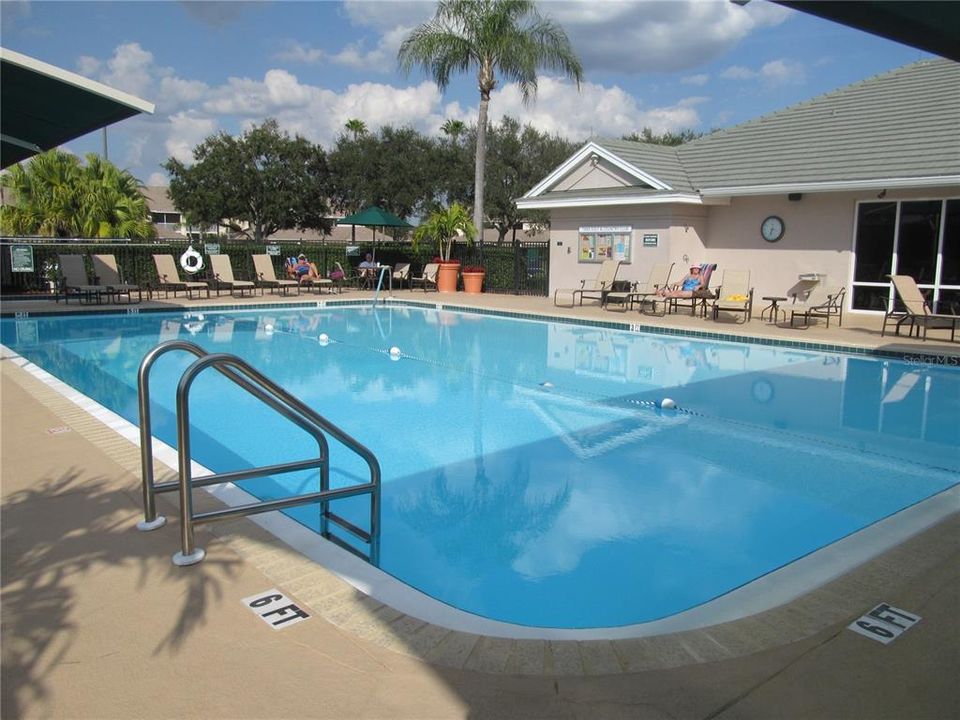 MAIN LAP POOL AT THE CLUBHOUSE