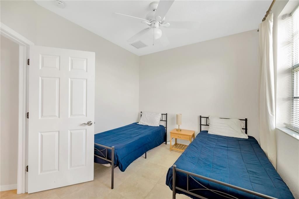 Secondary bedroom #4 is 11'x10' and is located on 3rd floor and shares a full bathroom.