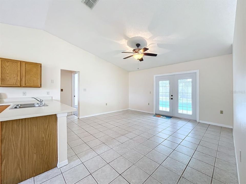 View to Family Room