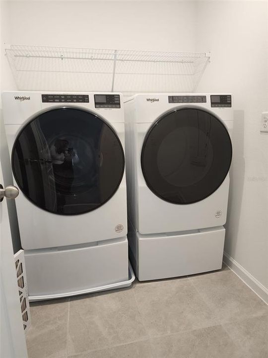 Laundry Room with door