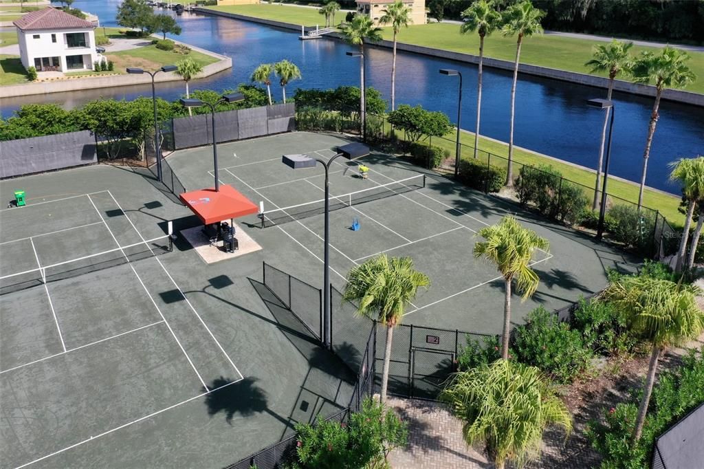 Tennis and Pickleball available with membership