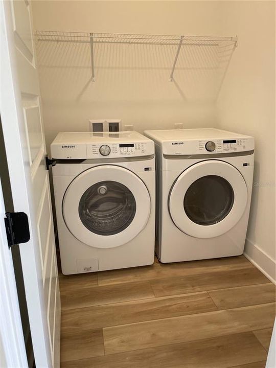 New Washer and dryer