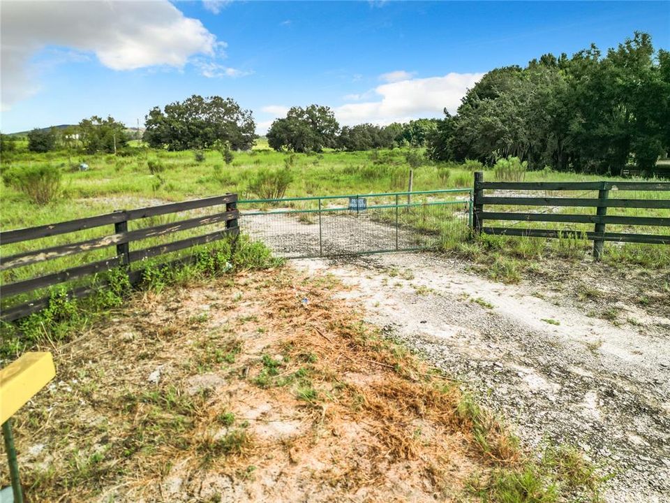 Entry Gate to property