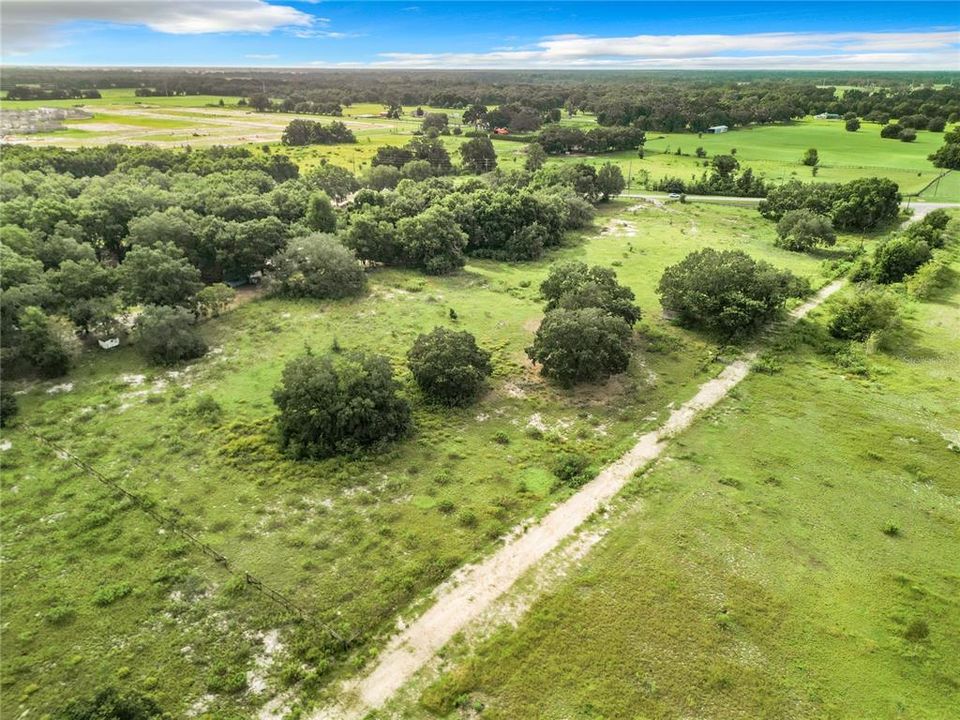 Aerial from NW corner