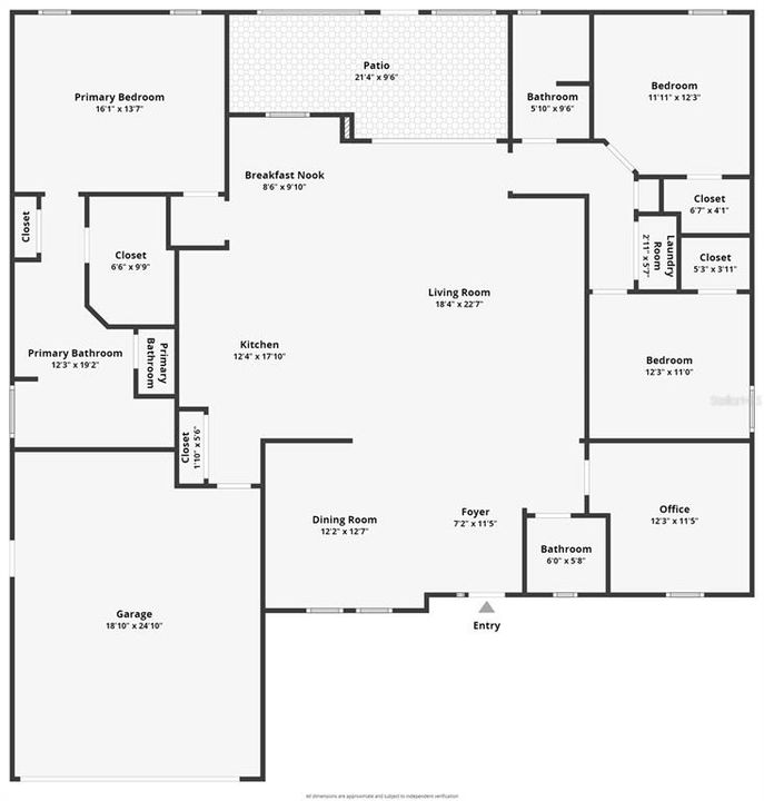 На продажу: $570,000 (3 спален, 2 ванн, 2330 Квадратных фут)