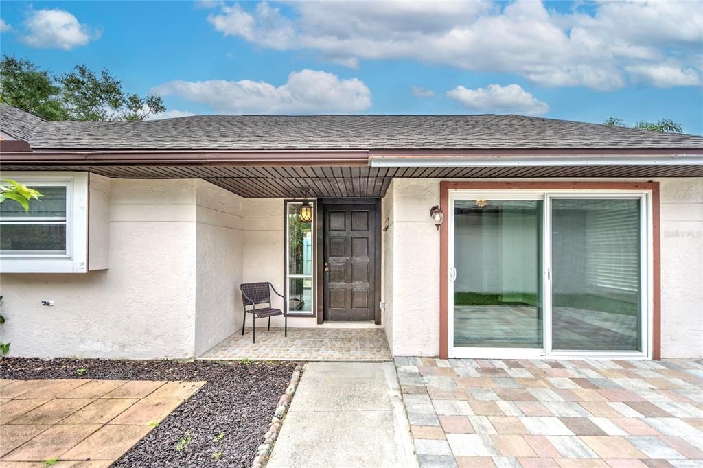 FRONT DOOR TO HOME AFTER GATE