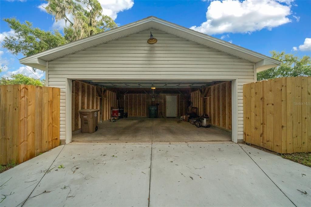 Detached Garage Almost 500 Sq Ft