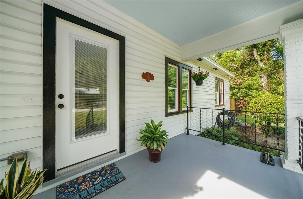 Beautiful Covered Front Porch