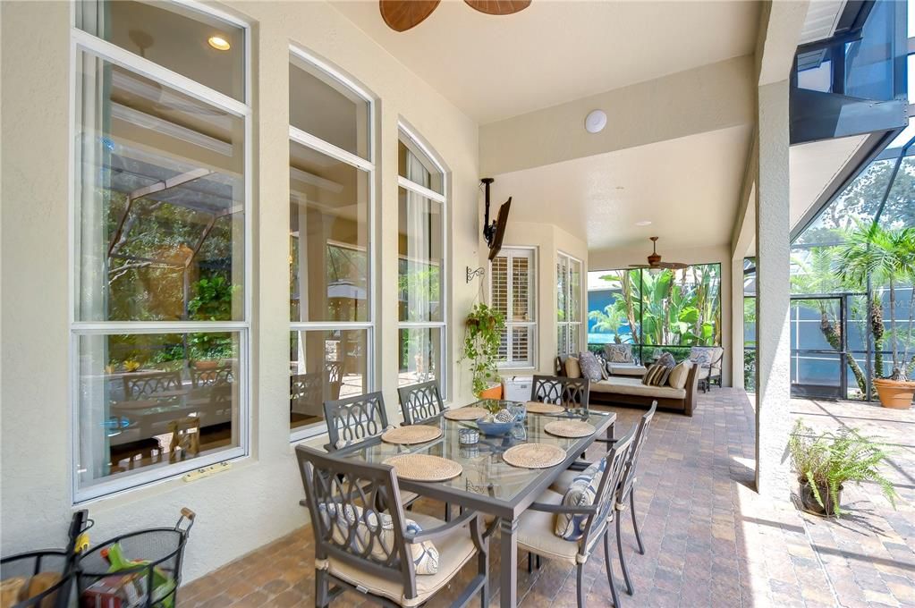 Great space to enjoy the Florida weather year round!