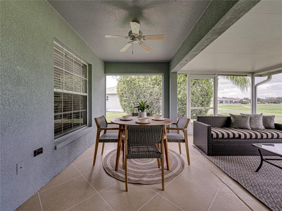 Extended Screened Covered Lanai