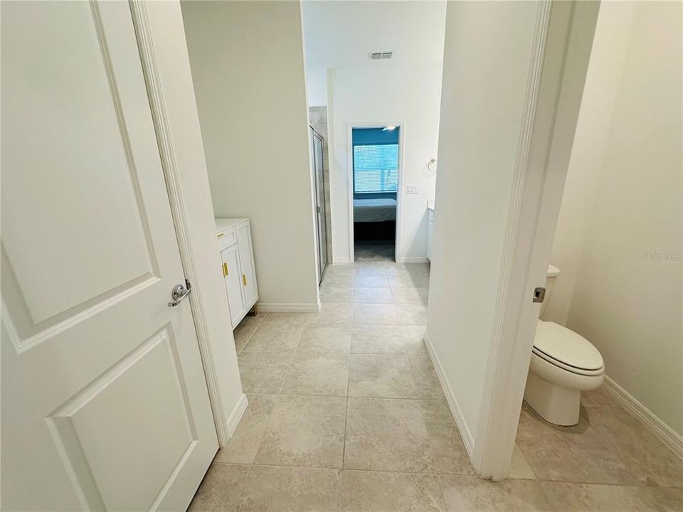 Water closet for additional privacy