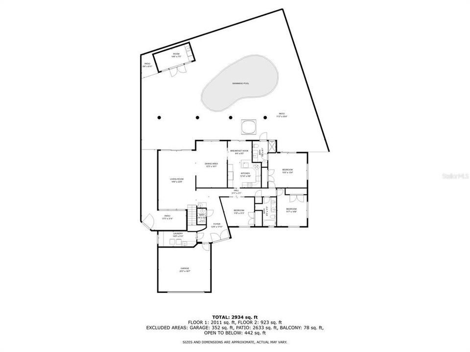 En Venta: $975,000 (4 camas, 3 baños, 2816 Pies cuadrados)