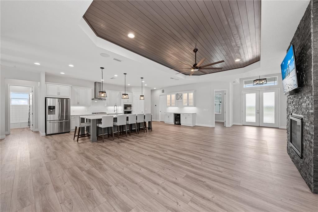 Living Room and Kitchen