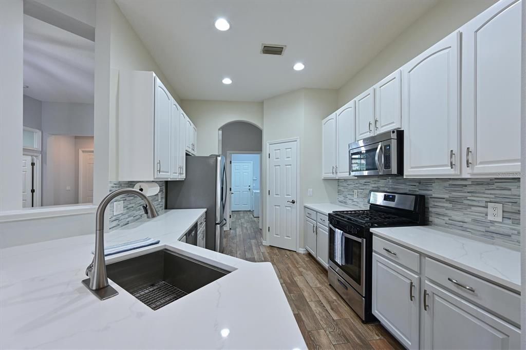 Recently updated kitchen