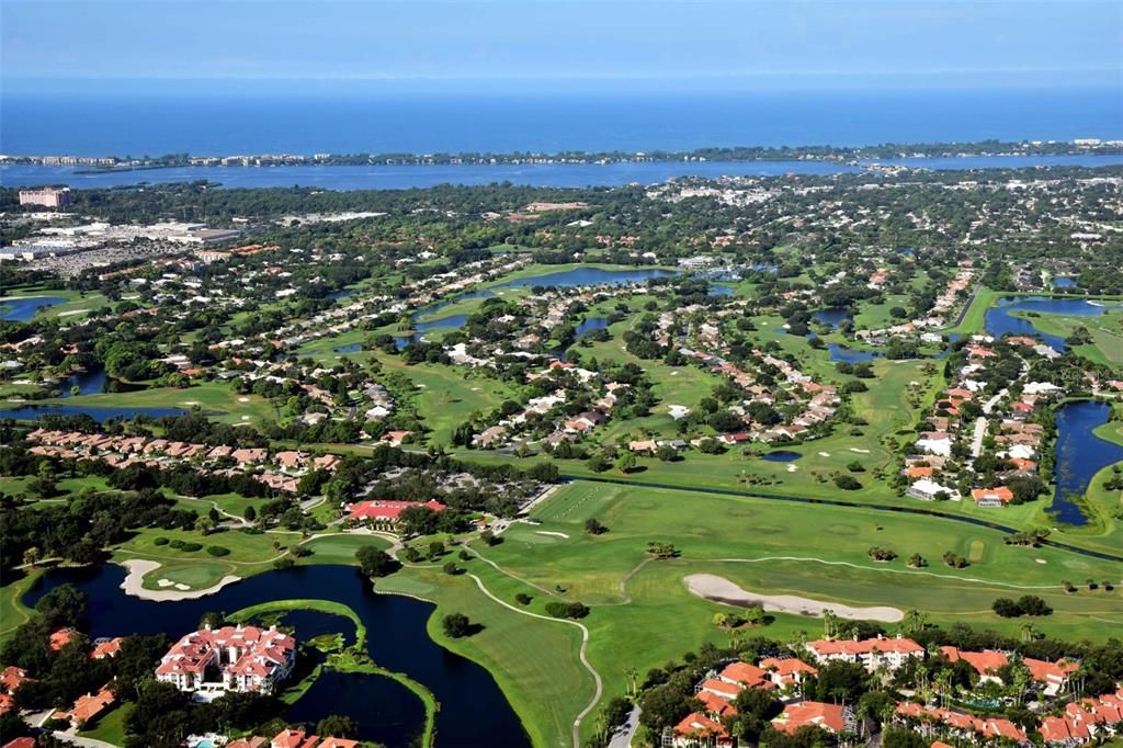 Aerial view of TPC Prestancia