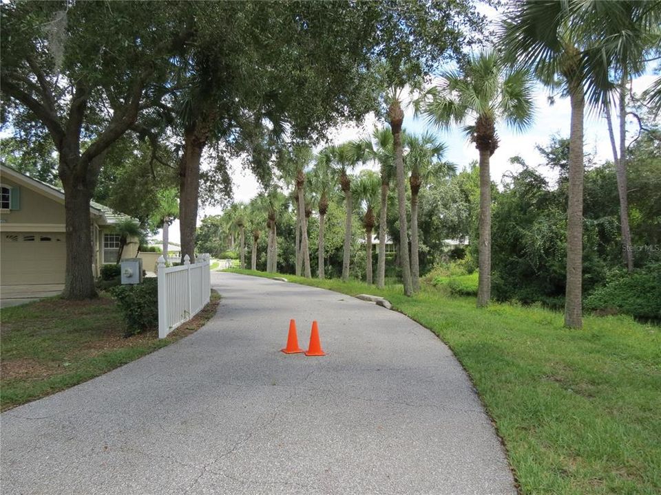 Rear Golf Cart exit