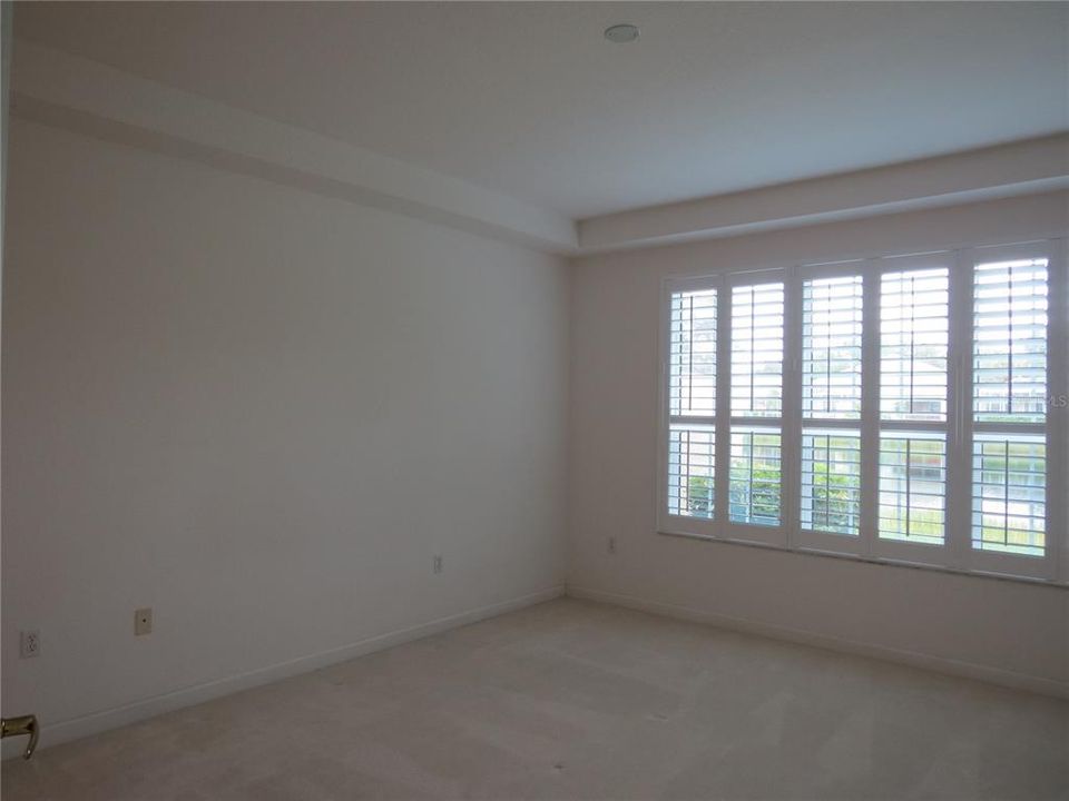 Master Bedroom with lake view