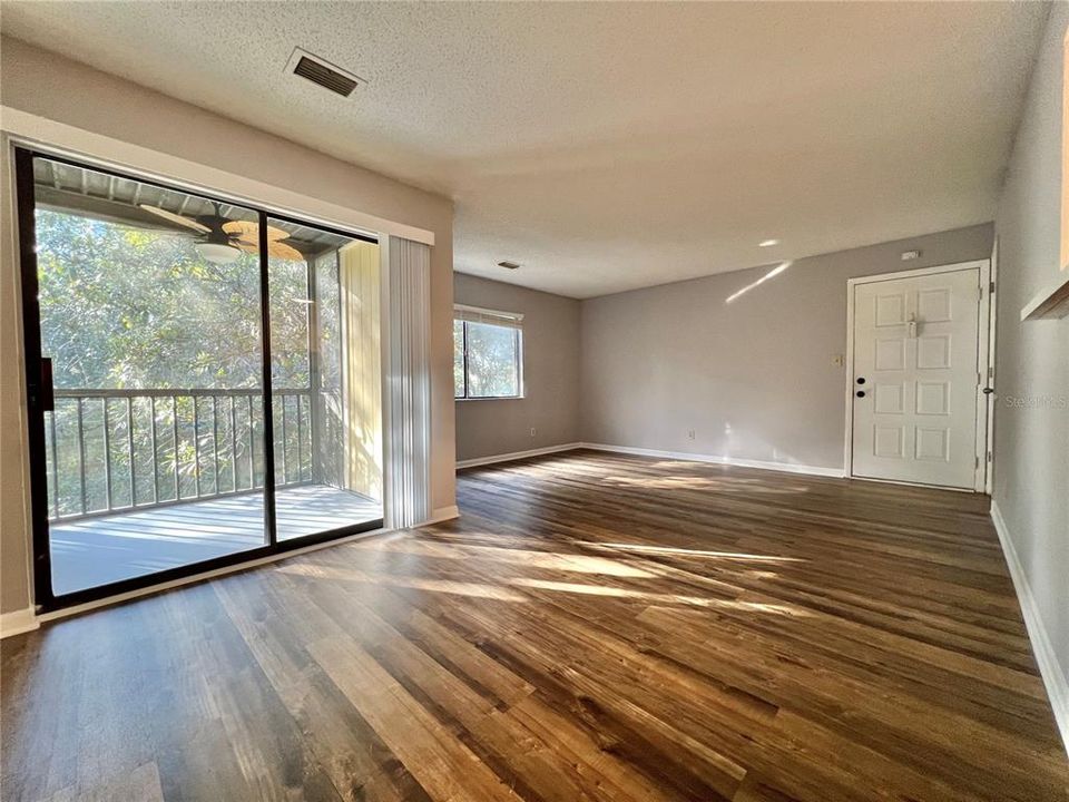 Gorgeous, private views from the great room, the porch and the bedroom!