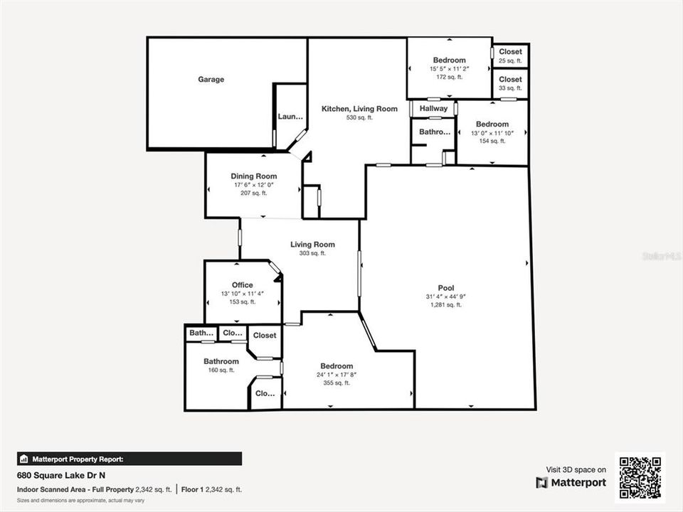 На продажу: $539,000 (3 спален, 2 ванн, 2562 Квадратных фут)