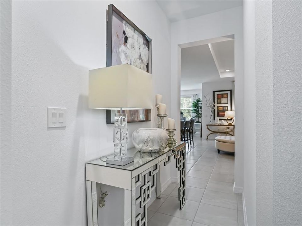 Hallway to Formal Dining from Living & Kitchen