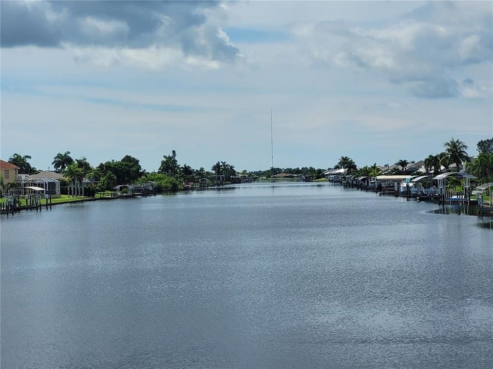 Zephyr Waterway from bridge