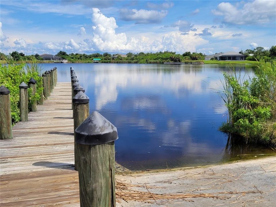 Boat ramp & dock