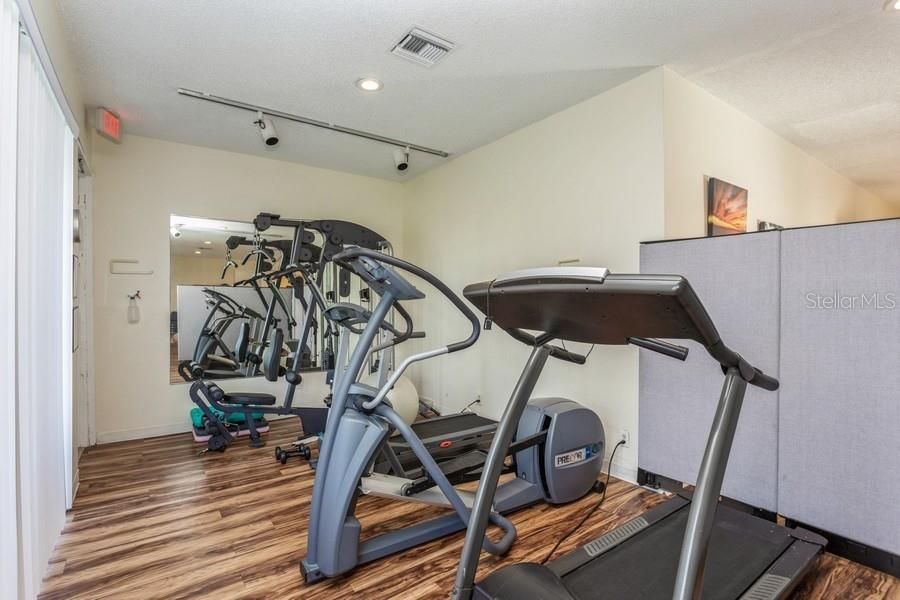 Workout Area in Clubhouse