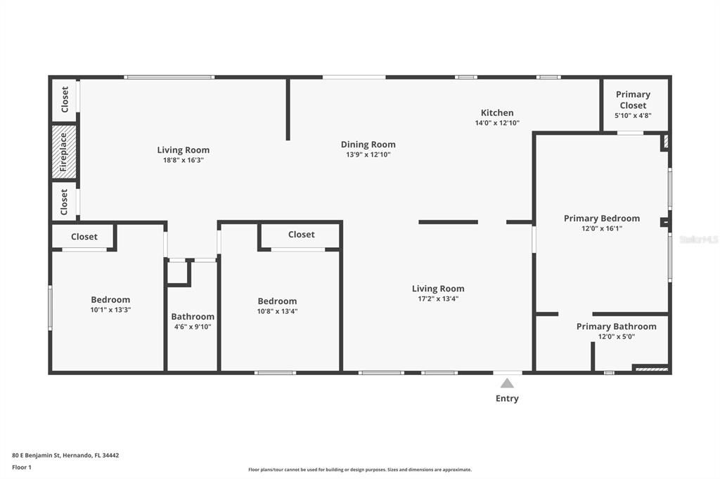 For Sale: $264,999 (3 beds, 2 baths, 1568 Square Feet)