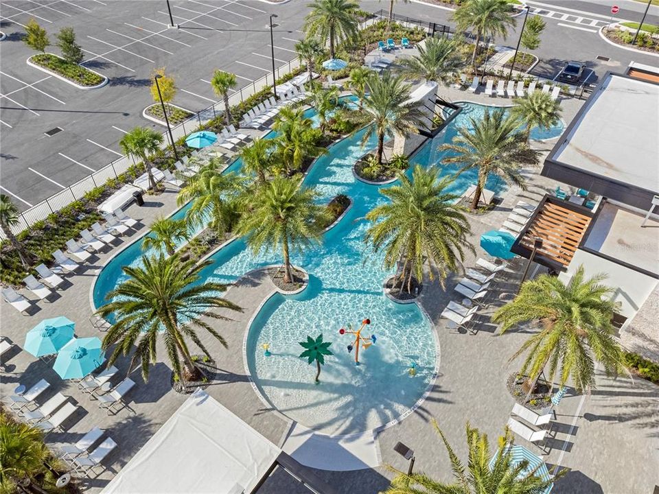 CLUBHOUSE POOL AND LAZY RIVER