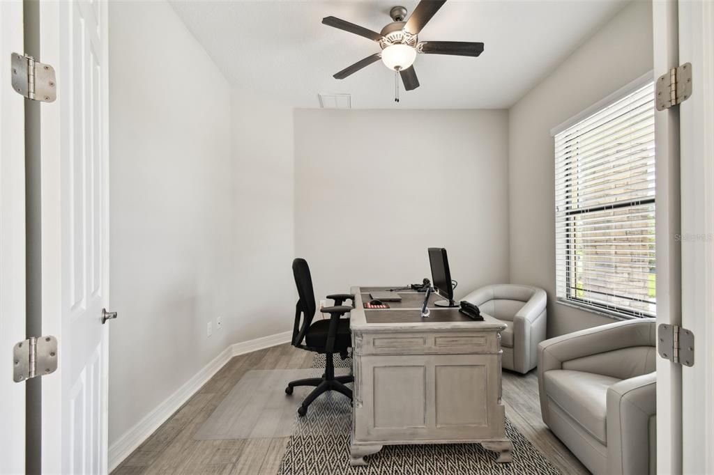 PRIVATE OFFICE WITH FRENCH DOORS