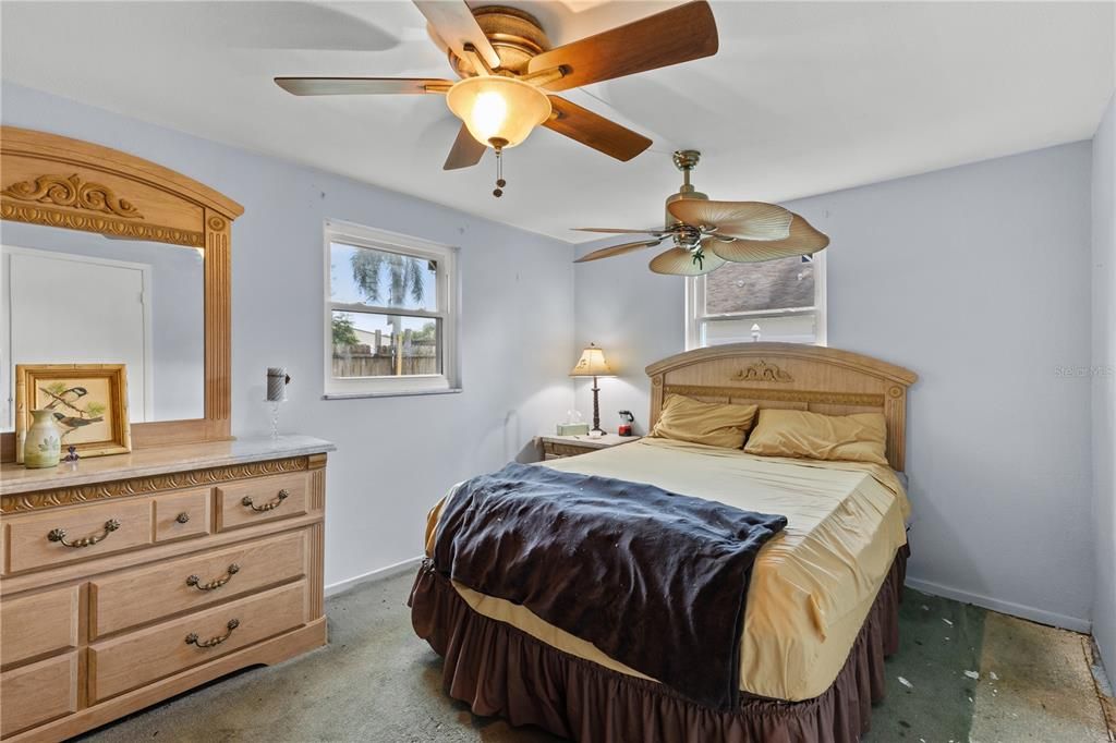 Owners Bedroom featuring a walk-in closet.