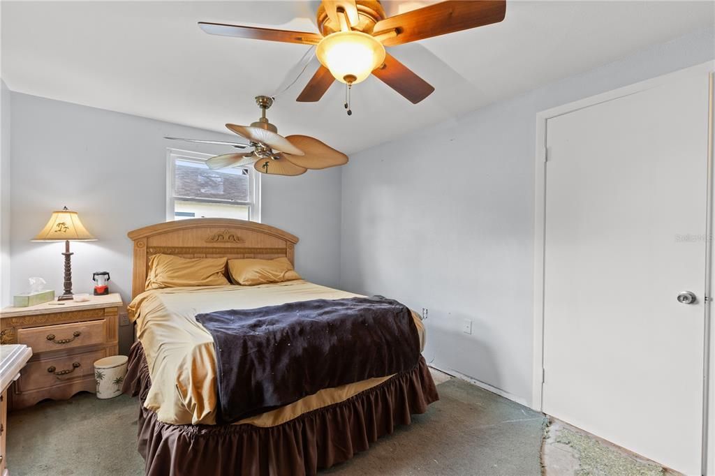 Owners Bedroom featuring a walk-in closet.