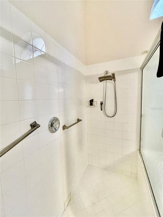 large shower